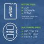 Wasabi Power LP-E6, LP-E6N Battery (2-Pack) and Dual Charger for Canon EOS 5D Mark II/III/IV, EOS 5DS, 5DS R, EOS 6D, 6D Mark II, EOS 7D, 7D Mark II, EOS 60D, 60Da, 70D, 80D, EOS R, EOS R5, XC10, XC15