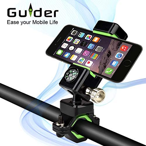 Premium Bike Phone Mount Holder, Golf Cell Accessories, Durable Smartphone Holder for Bicycle, Mobile Cellphone Holder/Universal Cradle for Bicycle Handlebars and 99% of Phones