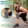 Knee Support Brace - Single Wrap Compression Sleeve Stabilizer for Running, Weightlifting, Soccer, Basketball | Best Arthritis, ACL MCL Meniscus Patella Protector | Men Women Joint Pain Relief Knee Support Brace - Single Wrap Compression Sleeve Stabilizer for Running, Weightlifting, Soccer, Basketball | Best Arthritis, ACL MCL Meniscus Patella Protector | Men Women Joint Pain Relief