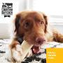 The Country Butcher Filled Dog Bones, Made in USA, Natural Dog Chew Treats for Aggressive Chewers, Flavors: Chicken N Rice, Peanut Butter, Cheese & Bacon, Bully & Beef, 4 Count