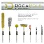 DocaPole 6-24 Foot Extension Pole - Multi-Purpose Telescopic Pole // Light Bulb Changer // Paint Roller // Duster Pole // Telescoping Pole for Window Cleaning, Gutter Cleaning, and Hanging Lights