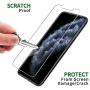 [4 Pack] QHOHQ 2 Pack Tempered Glass Screen Protector +2 Pack Tempered Glass Camera Lens Protector for Apple iPhone 11 Pro(5.8"),[9H Hardness] HD Transparent Scratch-Resistant [Bubble Free]