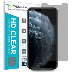 Tech Armor 4Way 360 Degree Privacy Film Screen Protector for New Apple iPhone 11 Pro Max/iPhone Xs Max [1Pack] Case-Friendly, Scratch Resistant, 3D Touch Accurate Designed for 2019 iPhone 11 Pro Max