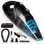 GNG Handheld Vacuum Cleaner 12v Portable Cordless Vacuum with Car & Wall Rechargeable Lithium-ion, Black Detailing Vacuum Cleaners for Wet and Dry Furniture, Dust Buster, Carpets, Floors, Vehicles GNG Handheld Vacuum Cleaner 12v Portable Cordless Vacuum with Car & Wall Rechargeable Lithium-ion, Black Detailing Vacuum Cleaners for Wet and Dry Furniture, Dust Buster, Carpets, Floors, Vehicles