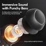 Wireless Earbuds, Mpow M30 Plus Bluetooth Earbuds 100H Deep Bass Earphones, IPX8 Waterproof Sports Earbuds, Workout Headphones with Mic, Touch Control/Mono&Twin Mode/Power Bank/USB-C Charging