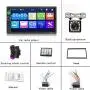 Car Stereo 2 din car Radio 7" HD Player MP5 Touch Screen Digital Display Bluetooth Multimedia USB 2 Din Double Din Autoradio Mobile Phone Interconnection with 12 LED Car Backup Camera Car Stereo 2 din car Radio 7" HD Player MP5 Touch Screen Digital Display Bluetooth Multimedia USB 2 Din Double Din Autoradio Mobile Phone Interconnection with 12 LED Car Backup Camera
