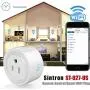 Sintron ST-027 Smart Plug Socket - (3 pcs) Works with iPhone Siri Amazon Alexa Google Home Google Assistant, No Hub Required, Energy Saving A+++, Smart Phone/PC/Mac/Linux/Windows/iOS/Android Sintron ST-027 Smart Plug Socket - (3 pcs) Works with iPhone Siri Amazon Alexa Google Home Google Assistant, No Hub Required, Energy Saving A+++, Smart Phone/PC/Mac/Linux/Windows/iOS/Android