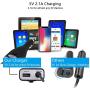 Surface Car Charger, 42W 12V 2.58A Power Supply for Microsoft Surface Pro 3/Pro 4/Pro 5/Pro 6, Surface Book, Surface Go, Surface Laptop with 5V 2.1A USB Charging Port (5Ft Cord)