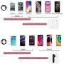 3.5mm TRS to TRRS Microphone Cable, Ancable 1/8 Male to Male Coiled Right Angle Mic Cord Compatible iPhone, Smartphone, Tablets with Rode SC7, VideoMic, VideoMicro Go, BOYA and More External Mic