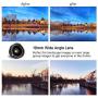 SIRUI 3in1 Lens Kit for Mobile Phones (18mm Wide Angle, 60mm Portrait, 170° Fisheye) made of German Schott Glass and Aluminium Housing