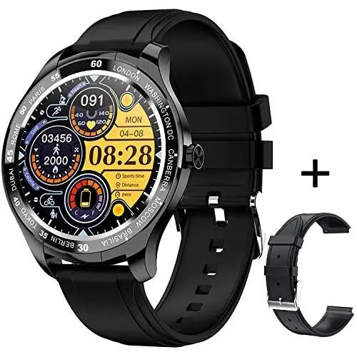 Smart Watch for Android iOS Phones, Fitness Tracker Smartwatch Compatible iPhone Android Samsung, Waterproof Smartwatch for Men Women, Fitness Tracker with Heart Rate Monitor Couple Smart Watches.