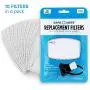 Safe+Mate x Case-Mate - Adult Size - (10 Pack) of 5 Layer Replacement Filter Inserts for Adult Cloth Masks (S/M) (L/XL) Safe+Mate x Case-Mate - Adult Size - (10 Pack) of 5 Layer Replacement Filter Inserts for Adult Cloth Masks (S/M) (L/XL)