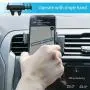Car Phone Holder, Lamicall Car Phone Mount: Universal Air Vent Phone Holder Compatible with Phone Xs Max XR X 8 8P 7 7P 6S 6P 6, Galaxy S6 S8 S9 S8+ S9+ S10, Google, LG, Huawei - Black