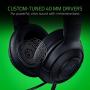 Razer Kraken X Ultralight Gaming Headset: 7.1 Surround Sound Capable - Lightweight Frame - Integrated Audio Controls - Bendable Cardioid Microphone - For PC, Xbox, PS4, Nintendo Switch - Classic Black