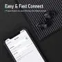 True Wireless Stereo Earbuds IPX8 Sweatproof Bluetooth 5.0 Headphones 24 Hrs Total Playback with Touch Control Support Single &Twin Mode