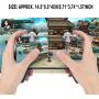 Mobile Phone Gamepad High Sensitive Handle Game Conroller High Performance Suitable for Android and for IOS, Adapt to 4.5-7.0 Mobile Phone Comes with Charging Treasure. (2200)