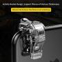 PRUGNA Mobile Game Trigger, Rapid Fire and Aim Button for PUBG/Fortnitee/Call of Duty, Smart Phone Gaming Controller Button for Android/iOS [Including Phone Ring Holder]
