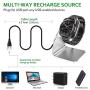CAVN Compatible with Samsung Galaxy Watch Charger 42mm 46mm Gear S3 Charger Dock Stand, Replacement Aluminum Charging Cable Cord Station Cradle Base with 4.2ft USB Accessory (Not for Active) (Silver)