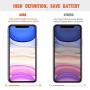 KIDELI Privacy Screen Protector Compatible with iPhone 11/iPhone XR 6.1 Inch 3 Pack Full Coverage Anti-Spy Tempered Glass Film Anti-Scratch Case Friendly