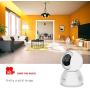 Peteme Baby Monitor 1080P FHD Home WiFi Security Camera Sound/Motion Detection with Night Vision 2-Way Audio Cloud Service Available Monitor Baby/Elder/Pet Compatible with iOS/Android