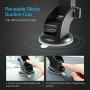 Yiushing Car Phone Mount Holder Dashboard & Windshield Automatically Locking Universal Strong Sticky Suction for iPhone X 8 Plus 7 6s SE Samsung & Other Smartphone