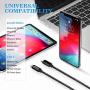 JYDMIX USB C to Lightning Cable 3FT [Apple MFi Certified] Nylon Braided Compatible with iPhoneSE 2020/11/11Pro/ X/XS/XR/XS Max / 8/8 Plus, Support Power Delivery by Type C Charger