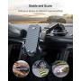 andobil Car Phone Mount, Anti-Slip Design Easy One Touch Dashboard Windshield Air Vent Car Phone Holder Super Suction Compatible with iPhone 11/11 Pro/8 Plus/SE/XR Samsung Galaxy Note 20/A10/S20/S10