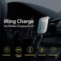 iRing Link Wireless Charger, 10W Fast Charge Car Phone Mount and Air Vent Holder, Compatible with iPhone, Samsung Galaxy, Android Smartphones.