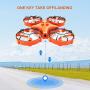 EACHINE E016F Mini Drone for Kids,Remote Control Boats for Pools and Lakes,RC Car for Kids or Adults,3-in-1 Sea-Land-Air Mode Switchable Waterproof Auto Hovering Toy RC Quadcopter RTF