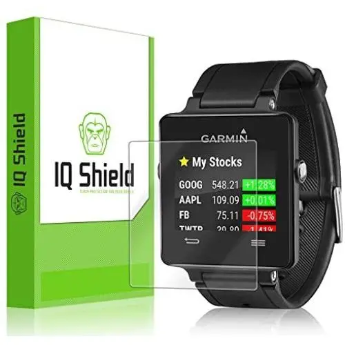 IQ Shield Screen Protector Compatible with Garmin Vivoactive (2015)(6-Pack) Anti-Bubble Clear Film IQ Shield Screen Protector Compatible with Garmin Vivoactive (2015)(6-Pack) Anti-Bubble Clear Film