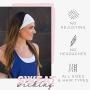 Maven Thread Womens No-Slip Sweat-Wicking Headband for Exercise and Yoga, 2-Pack (Granite)