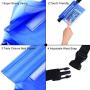 Yigou Waterproof Pouch Bag 2 Pack with Wist Strap Universal Dry Bag Case Prefect to Keep Your Phone Dry and Safe Idear for Boating Swimming Snorkeling Kayaking Beach Water Parks Fishing