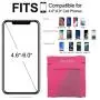 Bivilictek Cell Phone Armband for Phone Running Armband Sleeve Holder for iPhone X/XS/XR/Max/Plus & Samsung Galaxy S10/S9/Plus with Mp3 Key Holder (Pink Small)