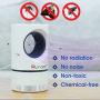 RUNADI Mosquito Killer - Gnat Trap Indoor - Effectively Trapping Mosquitoes, Gnats, Flies, and Tiny Insects - Insect Killer Lamp with 12 Sticky Boards