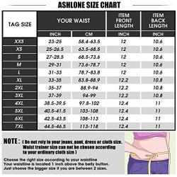 ASHLONE Latex Waist Trainer Corset Underbust Sport Cincher Womens Workout Body Shaper