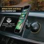 Scosche MWSM2PK-UB MagicMount Universal Magnetic Suction Cup Mount Holder for Mobile Devices, Black (Pack of 2)