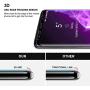 TOCOL for Samsung Galaxy S9 Plus Screen Protector, Tempered Glass 3D Curved Full Coverage (Easy Installation Tray) (Not for Galaxy S9)