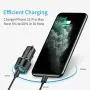 USB C Car Charger, Meagoes 36W Fast Charging Adapter with PD&QC3.0 Compatible for Apple iPhone 11/Pro/Max/X/8/SE 2020/iPad Pro, Samsung Galaxy S20/Plus/S10/S9/S8/Note 10/9, Google Pixel 4/3/3a Moto LG USB C Car Charger, Meagoes 36W Fast Charging Adapter with PD&QC3.0 Compatible for Apple iPhone 11/Pro/Max/X/8/SE 2020/iPad Pro, Samsung Galaxy S20/Plus/S10/S9/S8/Note 10/9, Google Pixel 4/3/3a Moto LG