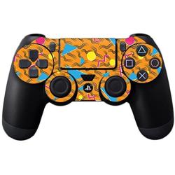 MightySkins Skin Compatible with Sony PS4 Controller - 90s Tiger | Protective, Durable, and Unique Vinyl Decal wrap Cover | Easy to Apply, Remove, and Change Styles | Made in The USA