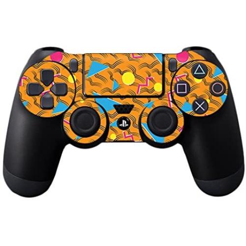 MightySkins Skin Compatible with Sony PS4 Controller - 90s Tiger | Protective, Durable, and Unique Vinyl Decal wrap Cover | Easy to Apply, Remove, and Change Styles | Made in The USA