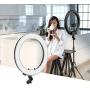 Ring Light Kit:18" 48cm Outer 55W 5500K Dimmable LED Ring Light, Light Stand, Carrying Bag for Camera,Smartphone,YouTube,Self-Portrait Shooting