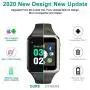 Smart Watch for Android Phones iPhone Compatible for Women Men - Aeifond Bluetooth Touch Screen Smartwatch Fitness Tracker with Camera Step Calorie Counter Sleep Monitor SIM SD Card Slot (Black)