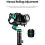 FeiyuTech G6 Plus 3-Axis Handheld Gimbal Stabilizer,Fits Mirrorless Camera, Pocket Camera, GoPro DJI OSMO Action Camera, Smartphone,Payload 3.3 lb,Splashproof