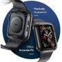 Penom Black Case for Apple Watch Screen Protector Series 3 2 1 38mm, Ultra Thin iWatch 38mm Screen Protector with Full Protection TPU Cover