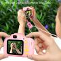 VATENIC Kids Camera Children Digital Cameras for Girls Toys 1080P 2 Inch Toddler Video Best Birthday Gift for 3-10 Year Old Girls with 32GB SD Card (Pink)