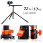 K&F Concept SA254T1 Camera Tripod 93 Inch 4 Section Aluminium Professional Detachable Monopod Tripod with 360 Degree Ball Head Quick Release Plate for DSLR SLR Camera