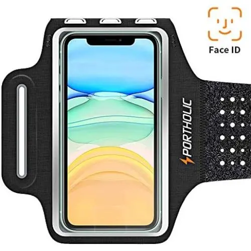 PORTHOLIC Running Arm Bands for Cell Phone, Adjustable Workout Phone Holder Arm Case for iPhone 11/11Pro Max/Xs Max/XR/X/8/7/6s Plus Sports Jogging Band for Samsung Galaxy S10/S9/S8 Plus, Huawei P30 PORTHOLIC Running Arm Bands for Cell Phone, Adjustable Workout Phone Holder Arm Case for iPhone 11/11Pro Max/Xs Max/XR/X/8/7/6s Plus Sports Jogging Band for Samsung Galaxy S10/S9/S8 Plus, Huawei P30
