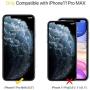 Miracase Liquid Silicone Case Compatible with iPhone 11 Pro Max 6.5 inch(2019), Gel Rubber Full Body Protection Shockproof Cover Case Drop Protection Case (Lavender Gray)