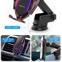 Wireless Car Charger Mount,Windshield Dash Air Vent Phone Holder Compatible iPhone 11/11 Pro/11 Pro Max/Xs MAX/XS/XR/X/8/8+,Samsung S10/S10+/S9/S9+/S8/S8+