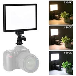 VILTROX L116T CRI95+ Super Slim Dimmable LED Light Panel,Bi-Color 3300K-5600K LED Video Light with LCD Control/Light Mount